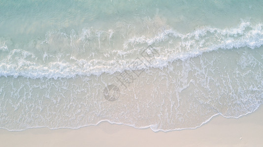 海沙滩背景概念软焦点Taction图片