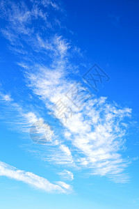 蓝色的天空白色的柔软图片