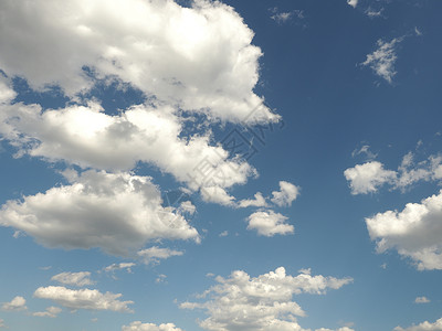 白云映衬着蓝天自然美丽的背景深蓝图片