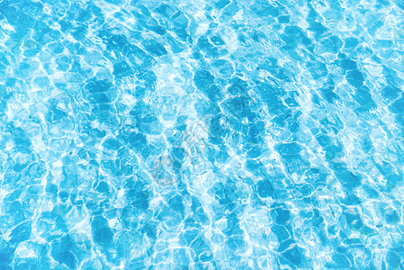 带波浪的蓝色水纹理可用于背景图片