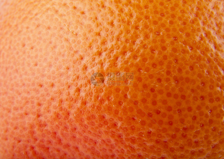橙色的橙色皮肤纹理作为背景图片