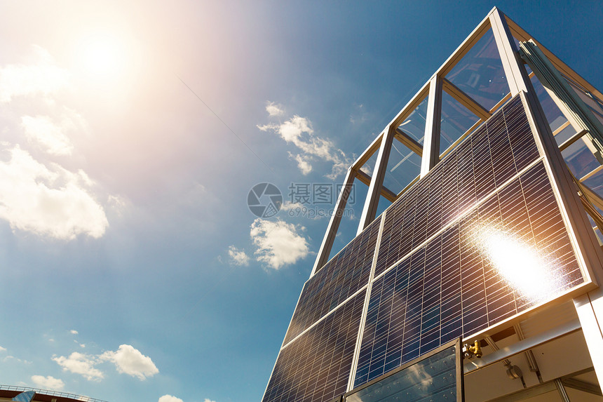 太阳能电池板太阳能电池替代可再生能图片
