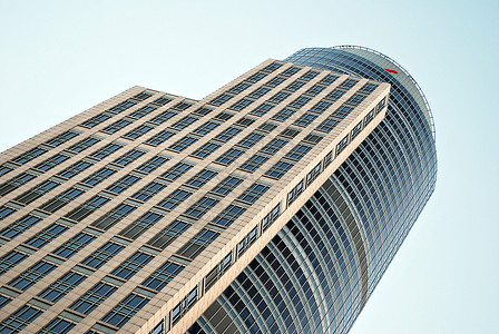 市中心公司商业区建筑玻璃反射办公图片