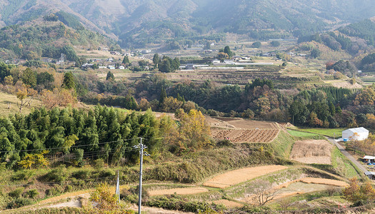 秋季日本农村图片