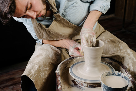 陶器作坊陶瓷艺术概念图片