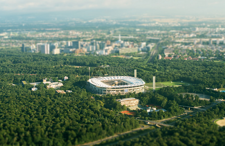 德国美因河畔法兰克福Waldstadion体育图片
