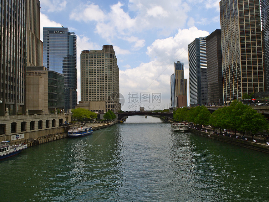 芝加哥市的建筑物图片