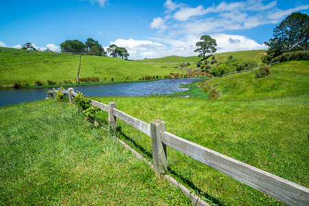 乡村景观中的绿草场宁静的英国乡村风光全国美丽的图片