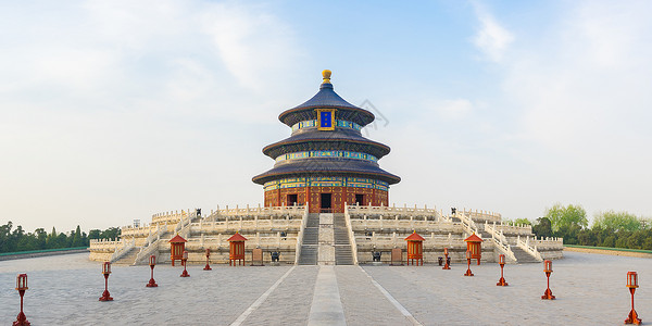 北京首都的天坛图片