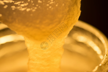 未加工的有机蜂王浆细节背景图片