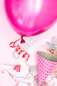 派对气球的工作室照片背景图片