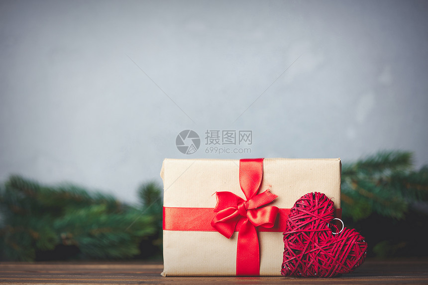 圣诞节背景带有礼品图片