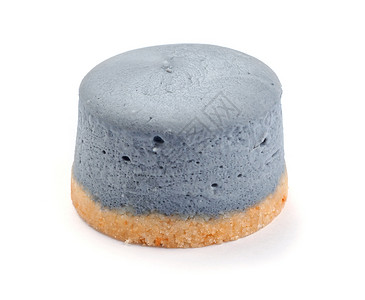 小圆蓝莓芝士蛋糕在图片