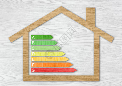以白色木背景为制成的房屋内结构内的木质节能纹图片