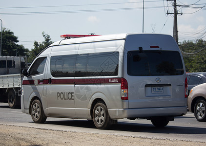 泰皇家警察的警车Van牌汽车图片