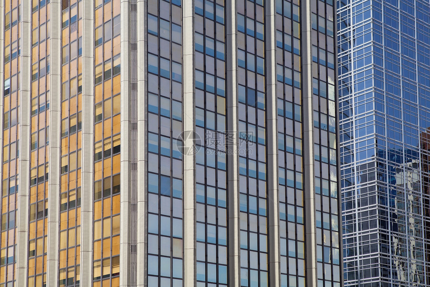 丽池商业区现代建筑窗户的细节雷蒂罗是阿根廷布宜诺斯艾利图片