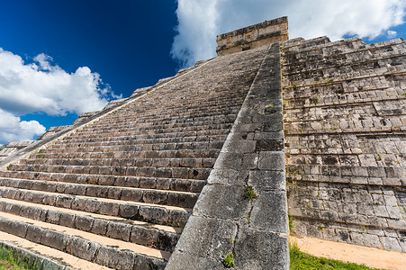 墨西哥奇琴伊察考古遗址的玛雅卡图片