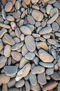 海滩石头背景顶视图图片
