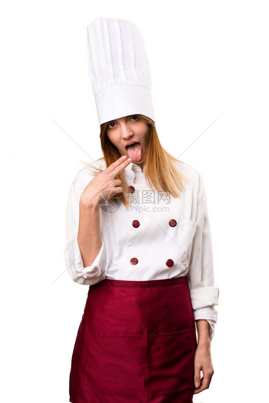 美丽的厨师女厨师图片