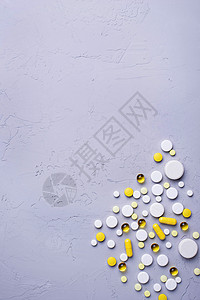不同的药片药片和胶囊各种药图片