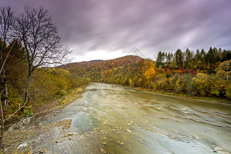 Bieszczady山波兰背景图片