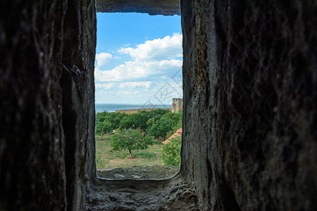 BelgorodDniester堡垒是乌克兰最大的中世纪堡垒之一图片