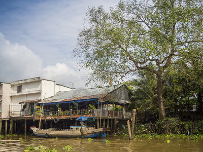 越南湄公河景观图片