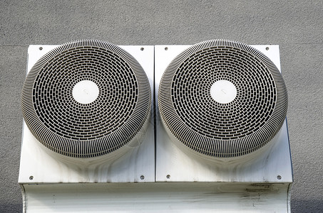 两大工业空调外装单元图片