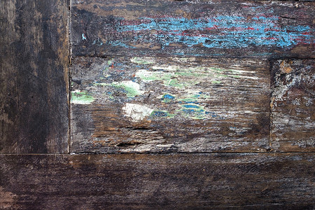褐色木板上涂有薄漆的旧棕色木图片