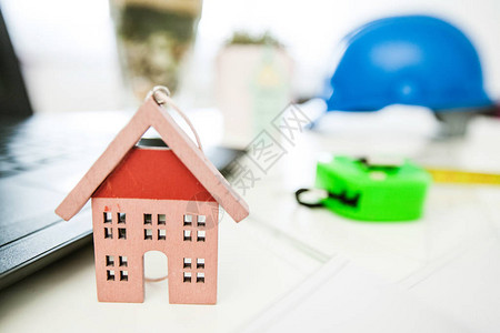 建筑工程设计办公室表的房屋模式和蓝图建筑工图片