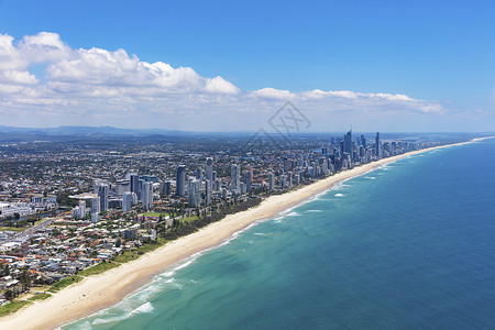 澳大利亚昆士兰州北望黄金海岸的图片