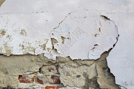 破碎的墙壁老旧建筑细节格伦图片