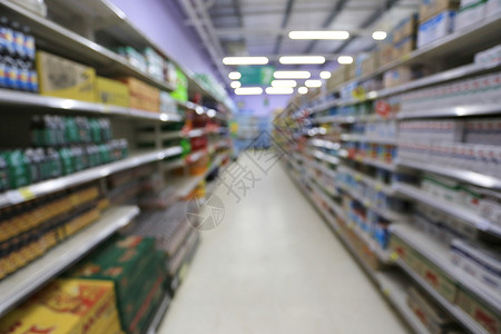 超市和商店书架背景模糊设计背景在您的工作中请查看InfoFin图片