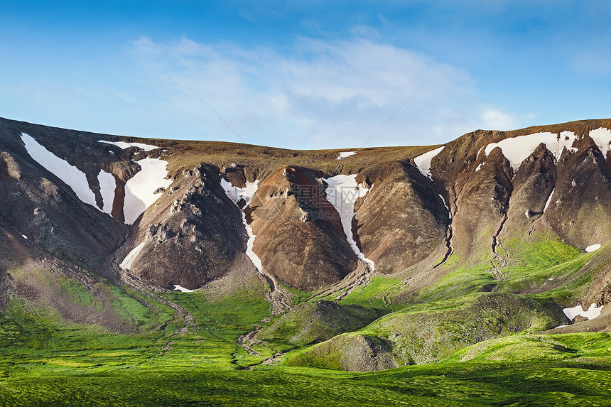 阿尔泰的经典景观白雪皑的落基山脉图片