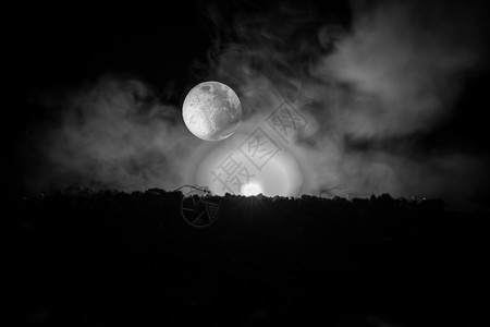 满月背景满月是当从地球上看到的月球完全被照亮图片