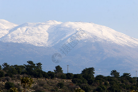 赫尔蒙山是以色列最高的山峰图片
