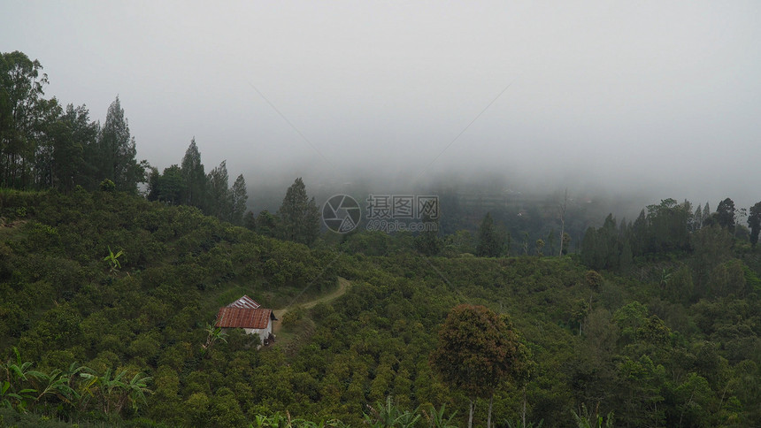 农村山区景观与图片