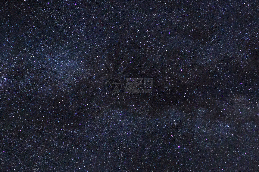 繁星点的夜空图片