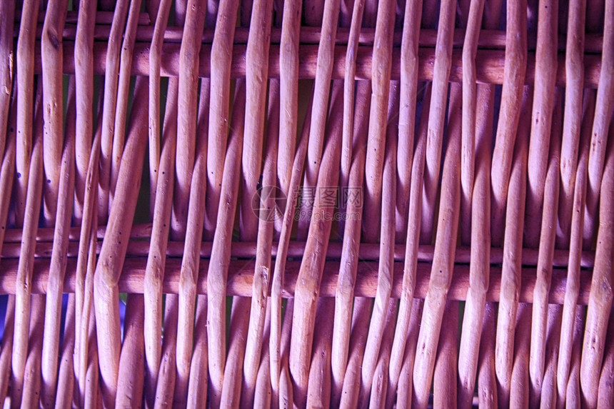 紫色Wicker竹子大栅栏背景网站或移图片