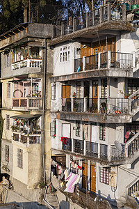 印度西Bengal的Darjeeling市图片