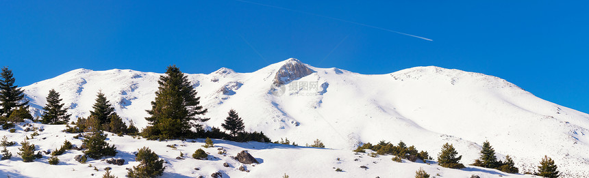 希腊科林斯的Ziria雪图片