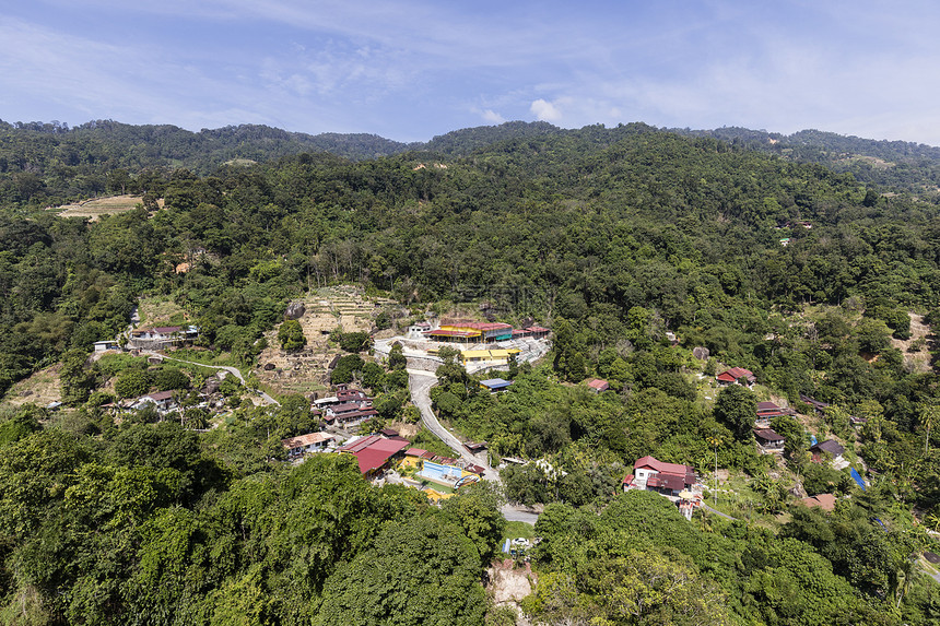 马来西亚Penang附近山图片