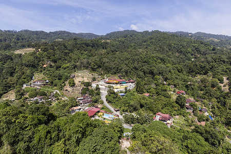 马来西亚Penang附近山图片