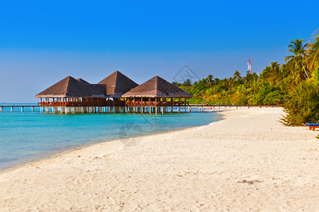 热带马尔代夫热带岛屿图片