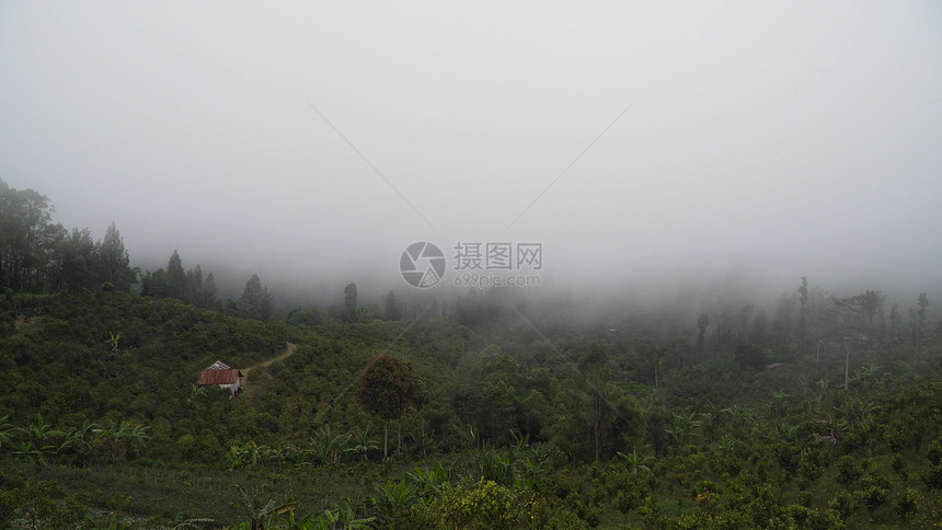 农村山区景观与图片