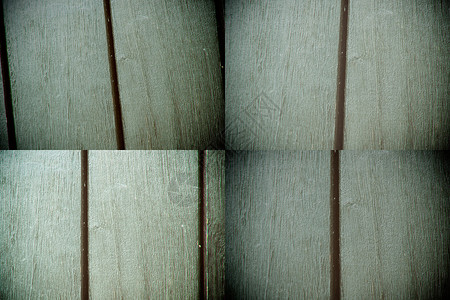 木制甲板与有缝隙的平行木板的背景图片