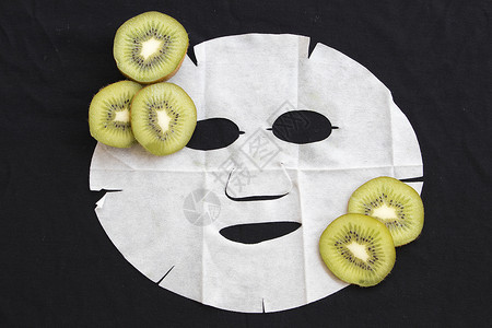 从水果中提取的真自然面罩具图片