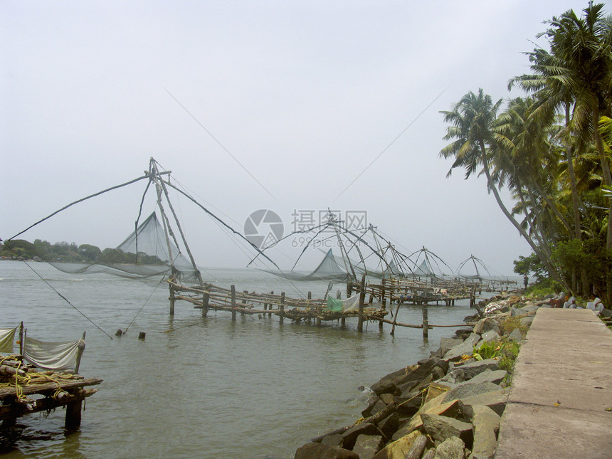 渔网印度图片