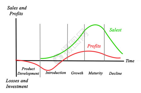 销售额和利润的变化图片