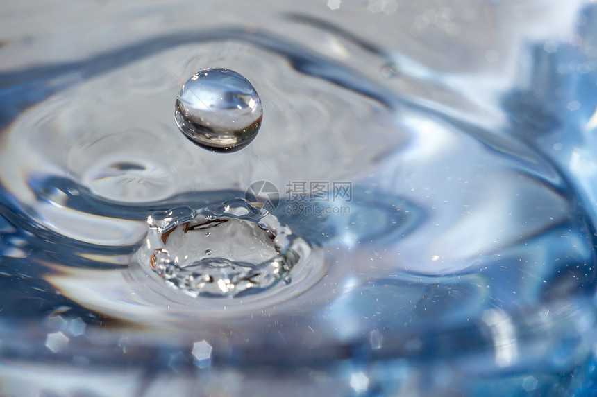 透明的水滴飞溅的水滴图片